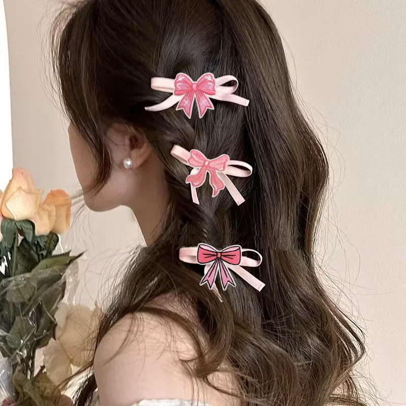 

Нашивки для вышивания, украшения ручной работы, популярные банты, новые накладки и украшения для одежды, этикетки с вышивкой бантов