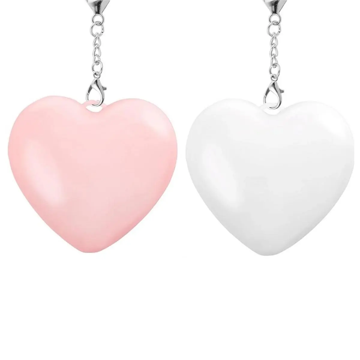 DT38 Purse Light Mini Touch Sensing Wallet Flashlight Heart Shape Rechargeable Bag Lamp for Night Evening Event Night