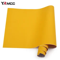 Motorcycle Protective Film Vinyl Yellow Matte Creative Anti-scratch Decorative Self-adhesive Paper Bubble-free Auto Accessories