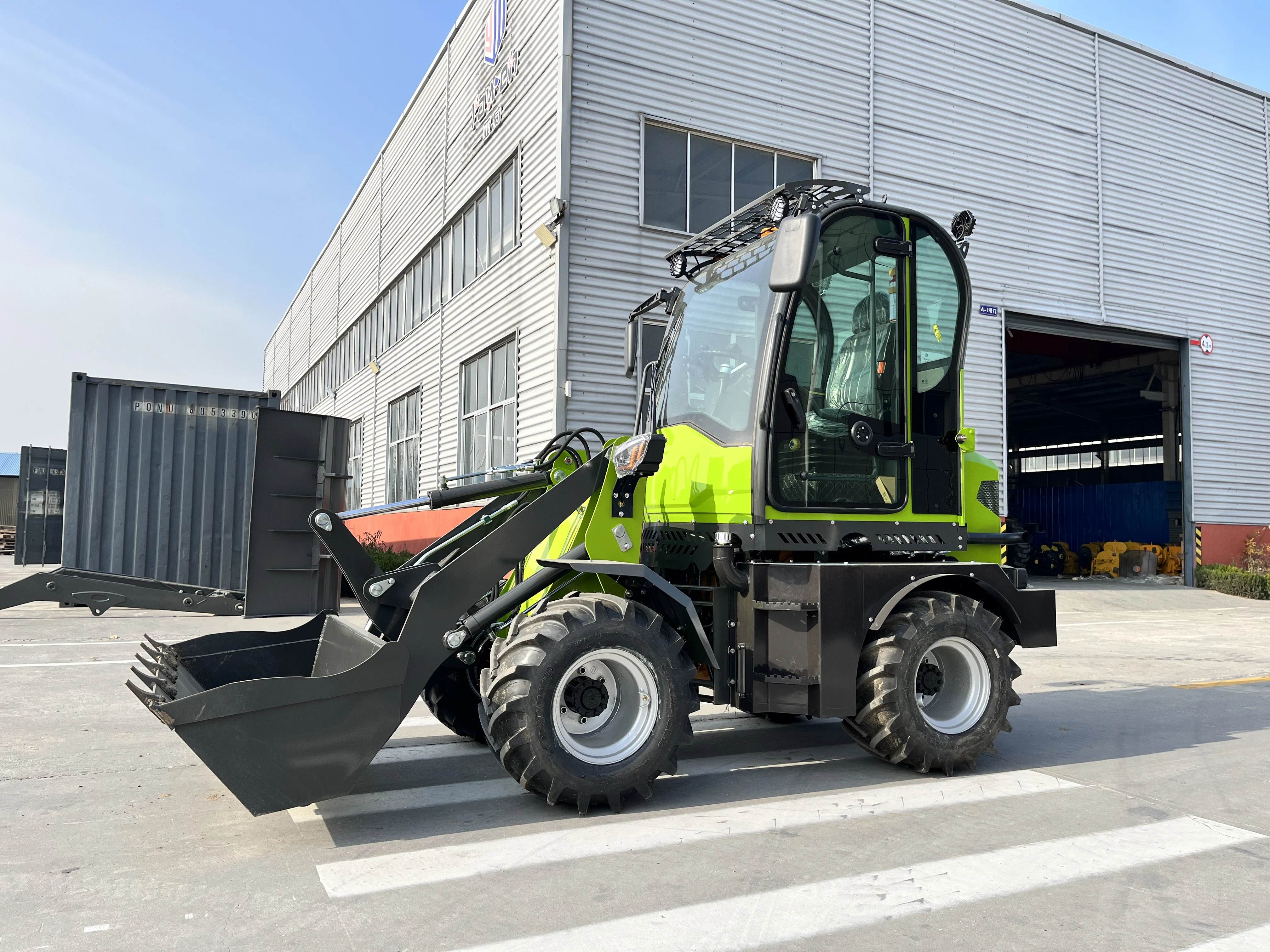 Mini Loader Free Shipping High-Quality Compact Loaders Kubota Diesel Loader Front Loader on Sale Support customization Bobcat