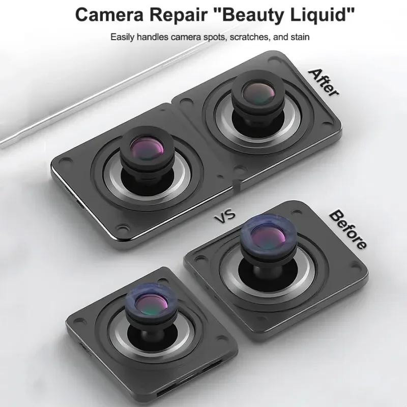 RELIFE RL-035Q 3ML Camera Lens Blue Light Repair Liquid for Mobile Phone Repair Scratches Stains Spots Fast Curing Solution