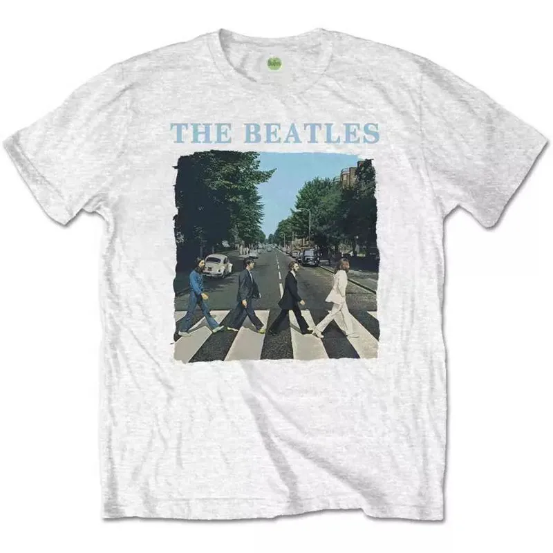 1970 The Beatles Abbey Road The Beatles Casual T-shirt Men's and Women's Luxury Band Brand Top