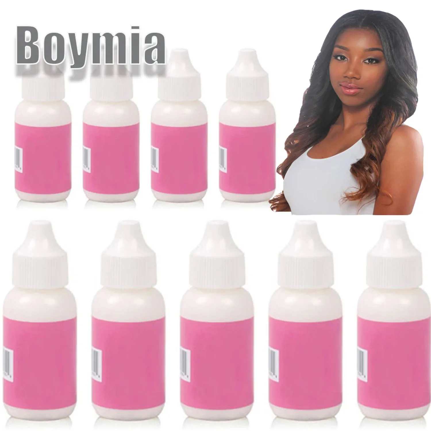 الجملة استبدال الشعر لاصق الأزرق الوردي الترابط الشعر الغراء مقاوم للماء الدانتيل الغراء جريئة إبقاء الدانتيل إصلاح العلاج شعر مستعار لاصق