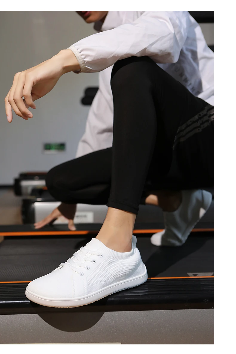 Weitzeige Schuhe Herren Zero Drop Minimalistische Mode Einfache Casual Sneaker Barfußschuhe Damen Joggingschuhe Mesh Wanderschuhe – Detail 27