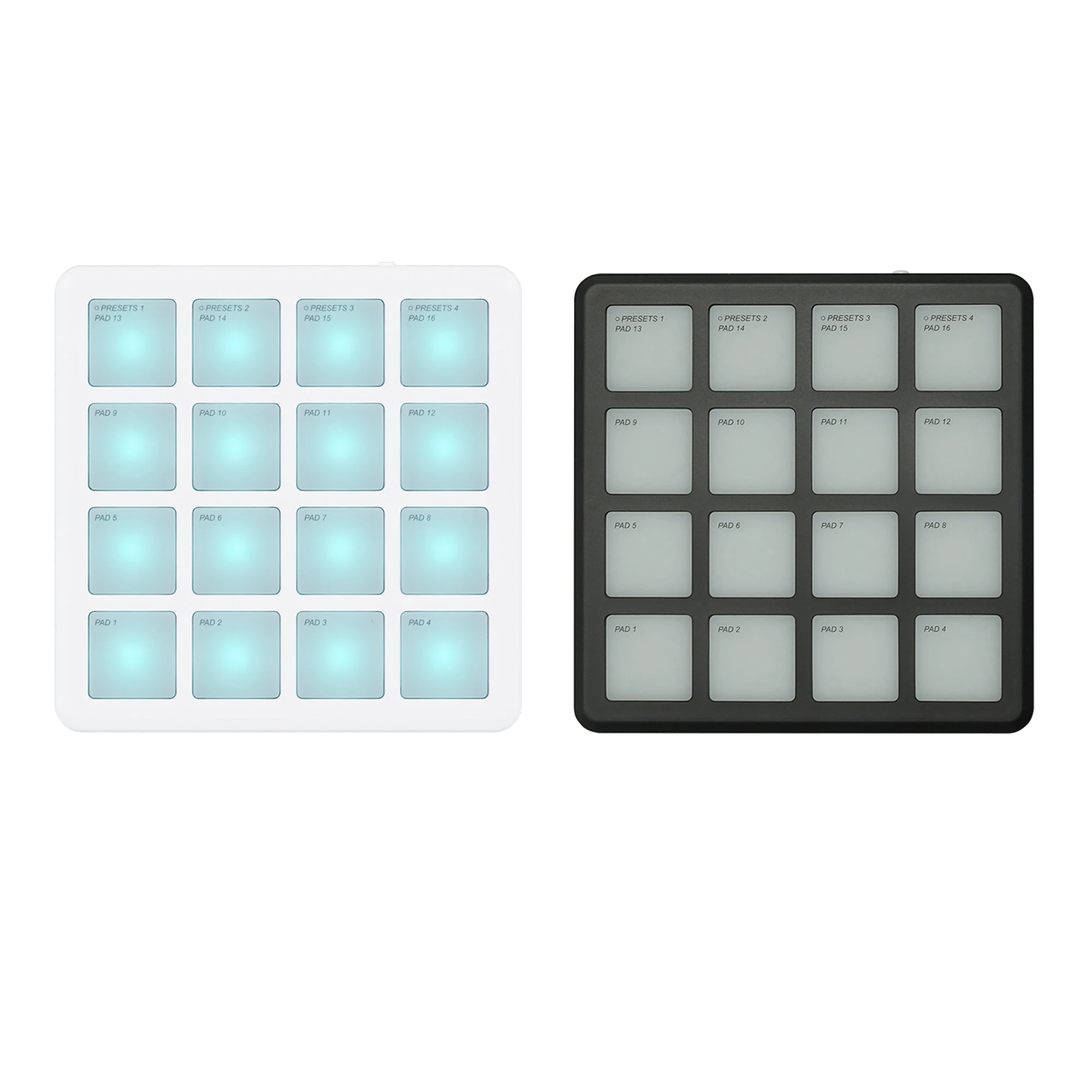 M-VAVE SMC-PAD Pocket Pad Portable Wireless MIDI Controller 16 Pads Suitable Percussion DJ Music Arranger Keyboard Controller