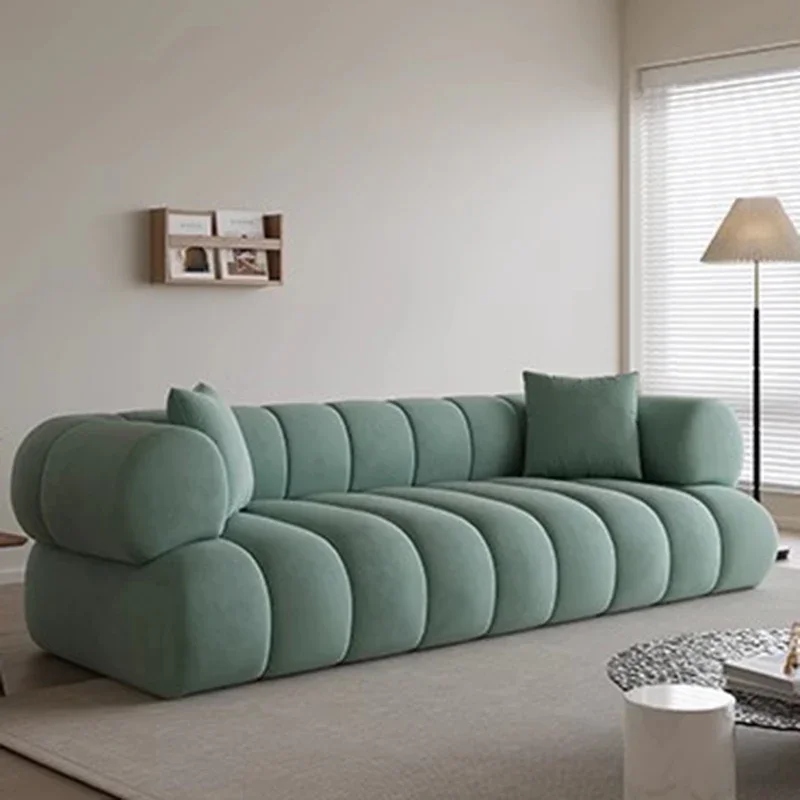 

Foam Relax Simple Sofa Large Student Plush Modern Lazzy Sofa Couches Human Floor Muebles Para Salas Modernos Home Furniture