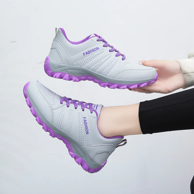 High Quality Lightweight Autumn Running Shoes Women Comfortable Winter Casual Sneakers Lady Non-Slip Sports Fitness Walking Shoe