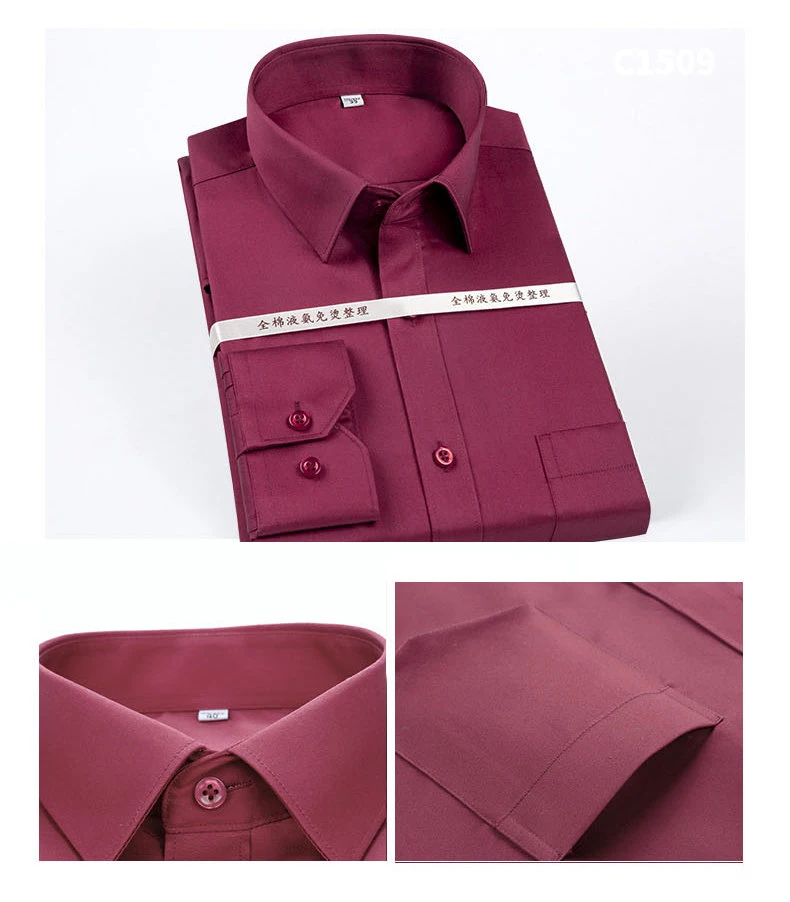Camisa de algodón con estampado Floral para hombre, camisa de vestir de manga larga con botones, ajustada, informal, con Forma de negocios
