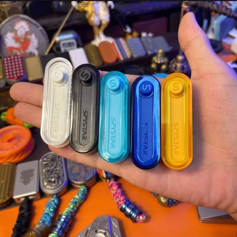LIUHAOEDC Planet Stick 3D Printed Bouncing, Elastic, Magnetic Mechanical Push-Type Fidget Toy for Stress Relief