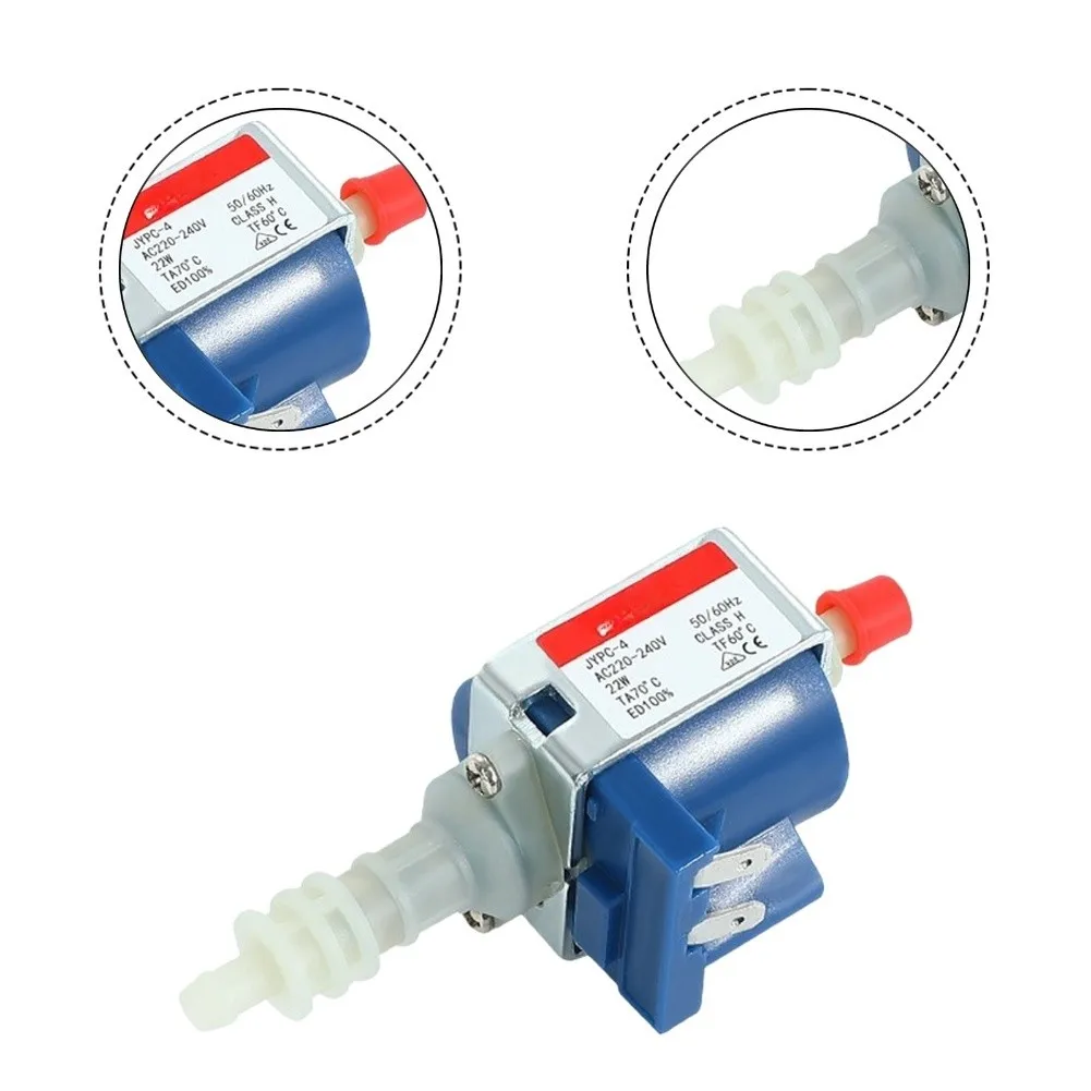JYPC-4 220V Electromagnetic Pump for Steam Irons For self Priming Cast Steel Construction 200cc Min Flow 2.5bar