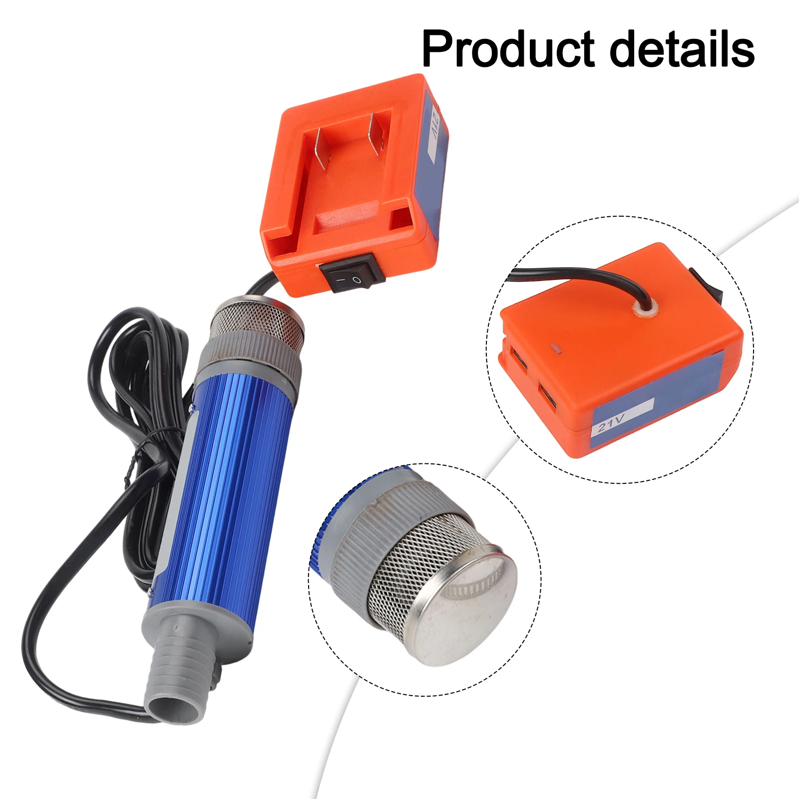 

Портативный водяной насос, беспроводной дизельный насос для домашнего использования, материал из алюминиевого сплава, эффективное дизельное движение, 40-60 л на минуту насос