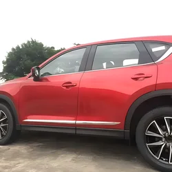 Автомобильная Боковая Отделка двери, литье для mazda CX-5 2017 2018,ABS,4 шт./лот