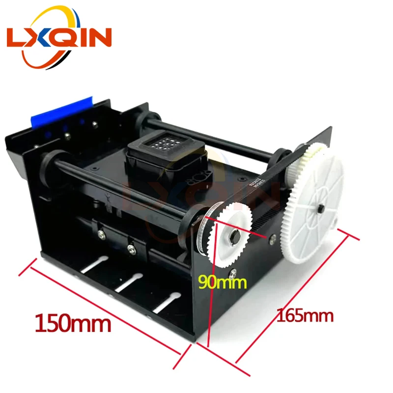 LXQIN universal single head capping station for Epson xp600/dx5/dx7/4720/i3200 assembly high type single motor cleaning station