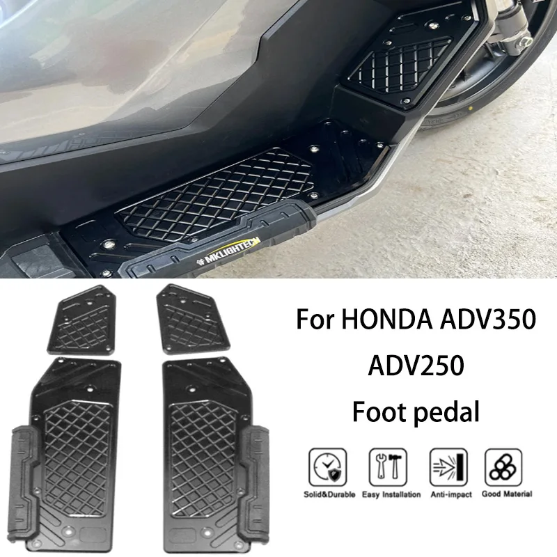 MTKRACING For HONDA ADV350 ADV250 2022-2024 Motorcycle Accessories Footrest Foot Pads Pedal Plate Pedal Pad New