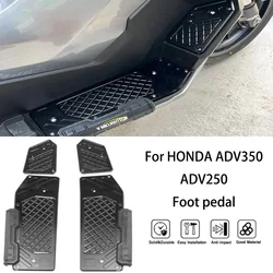 MTKRACING 혼다 ADV350 ADV250 2022-2024 오토바이 액세서리, 발받침 풋 패드, 페달 플레이트 페달 패드, 신제품