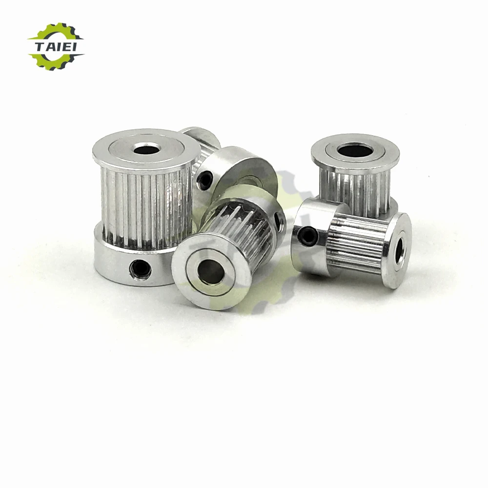 HTD 3M 25 26 28 30 Teeth Synchronous Pulley Bore 5mm-20mm Fit Belt Width 10/15mm 3M Gear High Torque Drive Pulley Timing Wheel