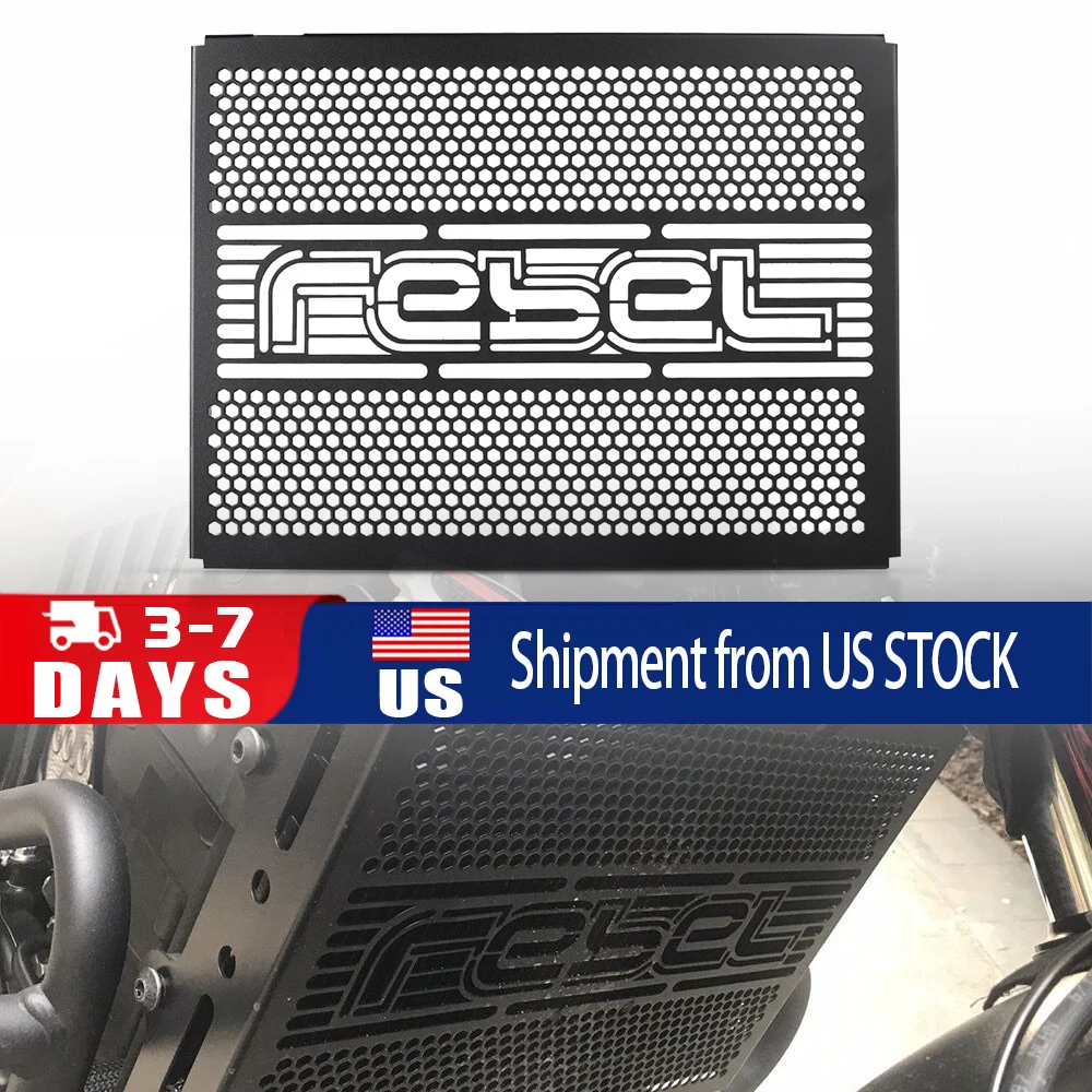 Protector de Rejilla para Radiador de Motocicleta Honda REBEL CMX/CM 500/300 2017-2025 2026 CL250/300/500 2023-2024-2025-2026