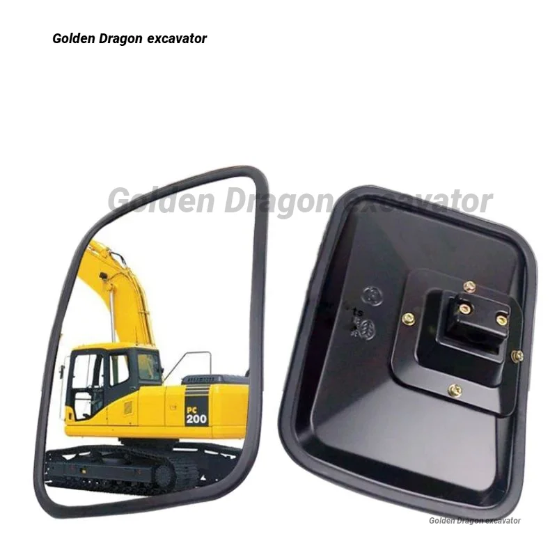 For Komatsu Pc200/210/220/240-8 Excavator Accessories Reflector Mirror Reverse Mirror Counterweight Excavator Parts