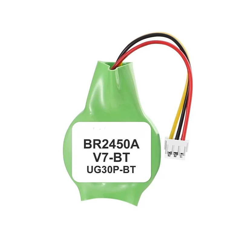 BR2450A  V7-BT UG30P-BT Disposable Battery 3V 500mAh for Fuji V606 V80,HMI Touch Screen UG221,Carbon Detector Non-rechargeable