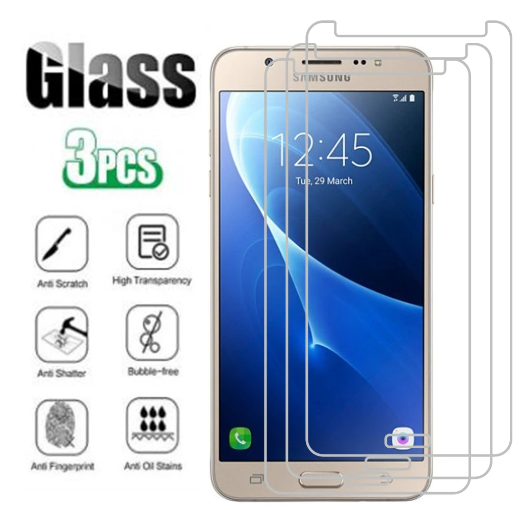 3pcs Protective Glass For Samsung Galaxy A3 A5 A7 J3 J5 J7 2017 Screen Protector Samsung S7 J3 J5 J7 A3 A5 A7 2016 Glass Film