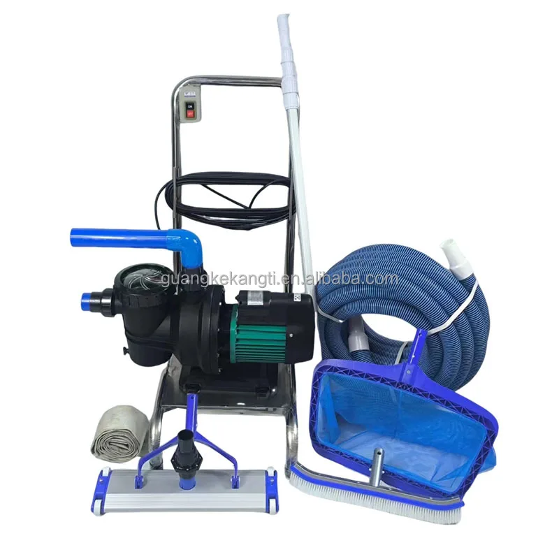 Полный набор ручной всасывающей машины для очистки водяного пруда, пылесос для бассейнов, бассейн, все чистящие средства
