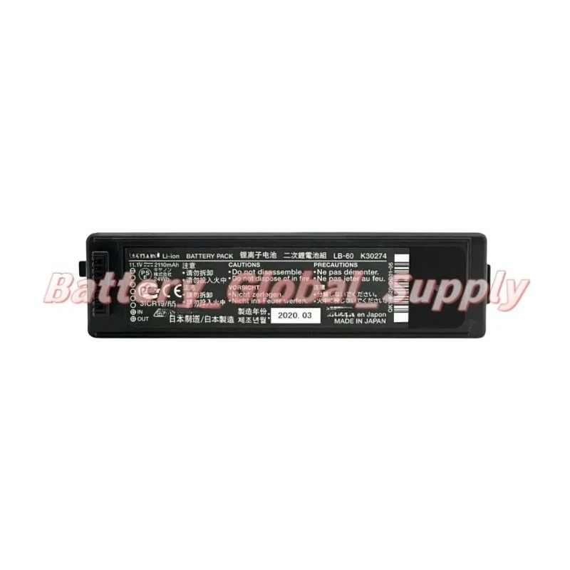 

For LB-60 K30274 Ip100/Ip110 Lk-62 Printer, Battery 11.1V 2110mAh 1 PCS New