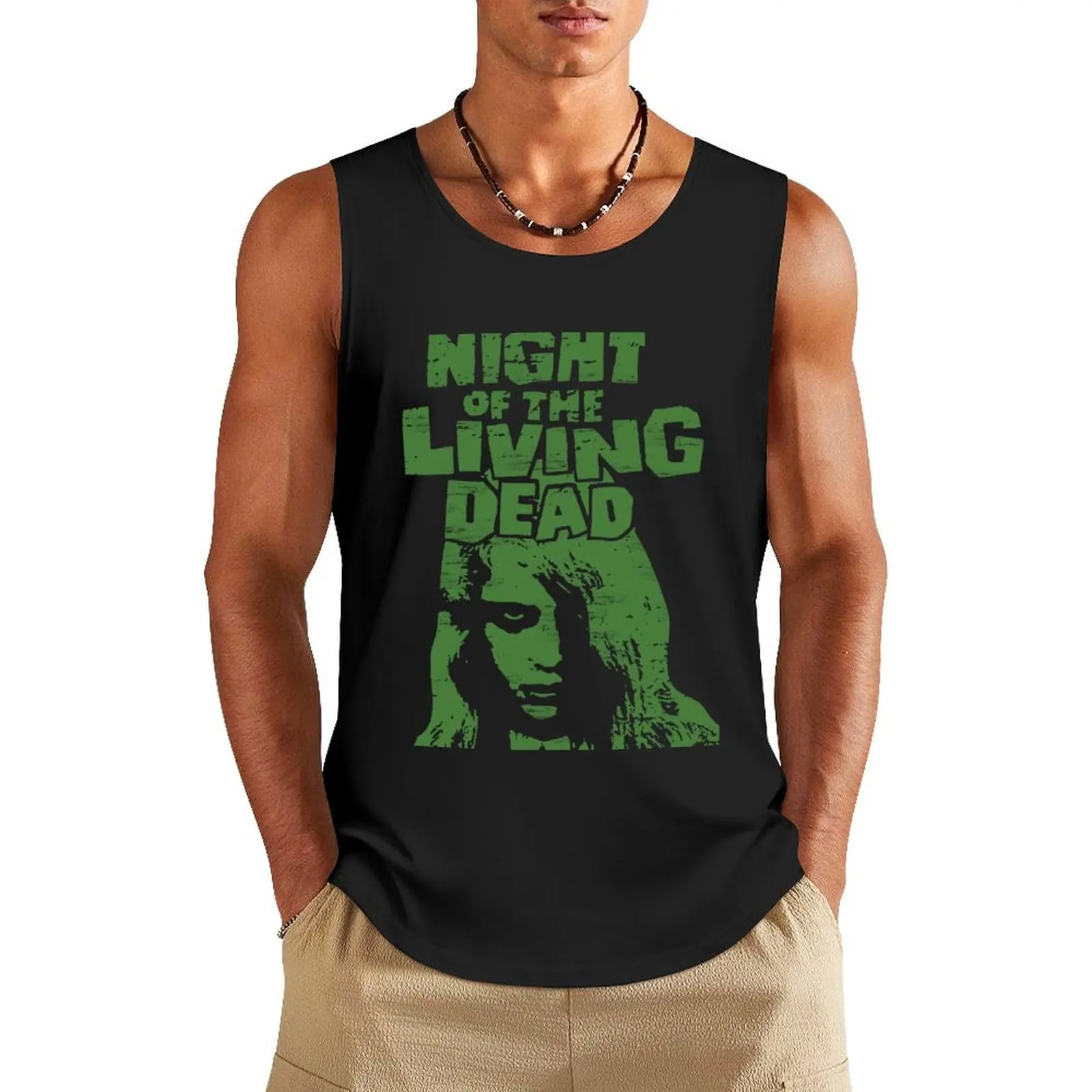 

Night of the living dead Tank Top gym clothes men gym accessories man summer clothes men 2025