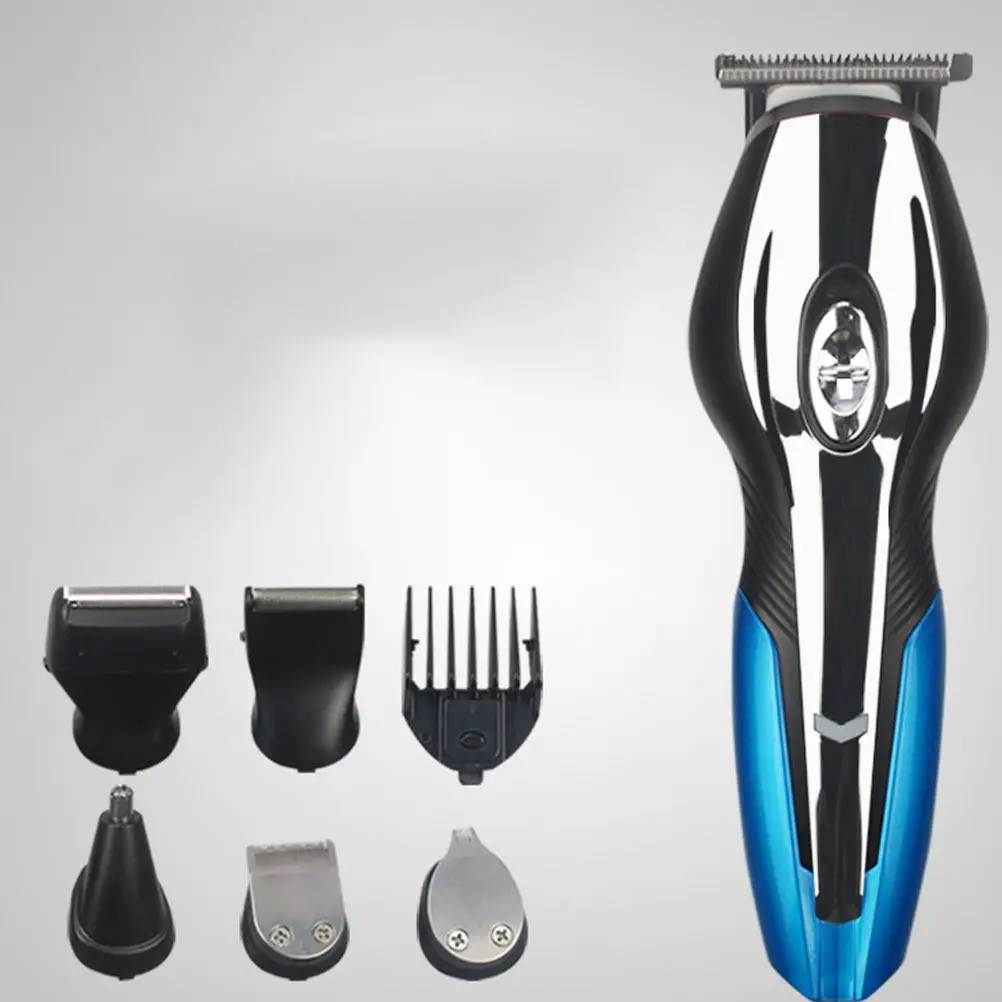 

1Pcs Multi-Function Men's Shaver Trimmer Kit Stainless Steel Head Precision Blades Open-Slit Design 60Min Travel Lock