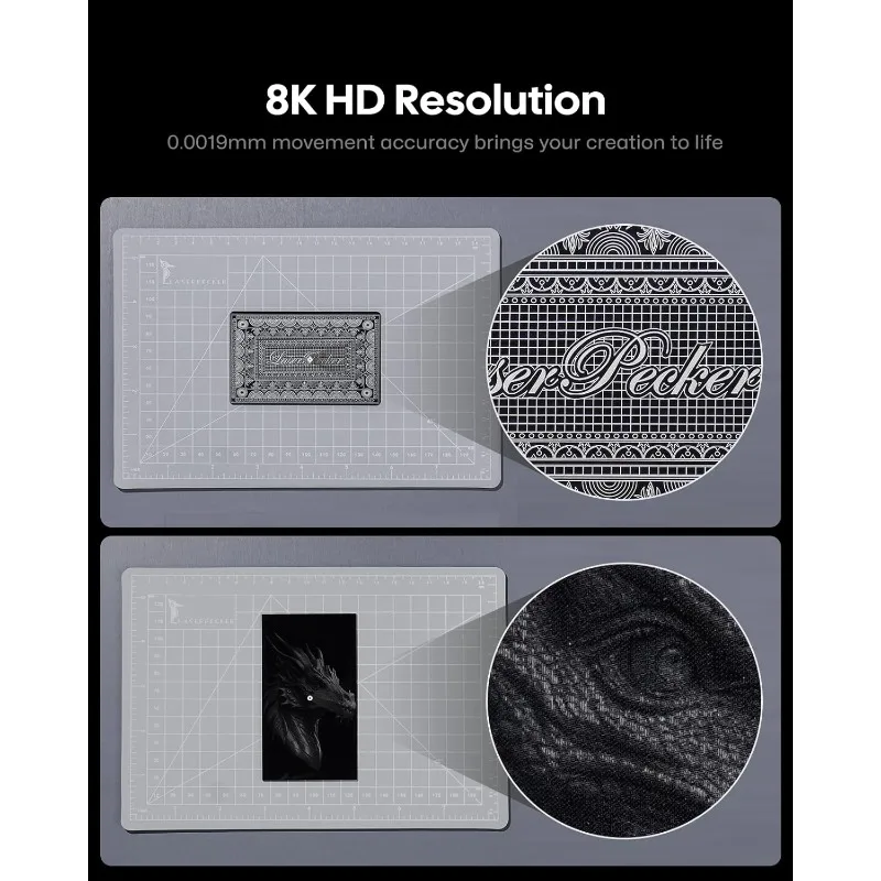 [Best verkocht] BeamPecker LP4 Dual Beam-bronnen Draagbare en draagbare kleine Beam DIY-graveur voor alle materialen Metaal Kunststof