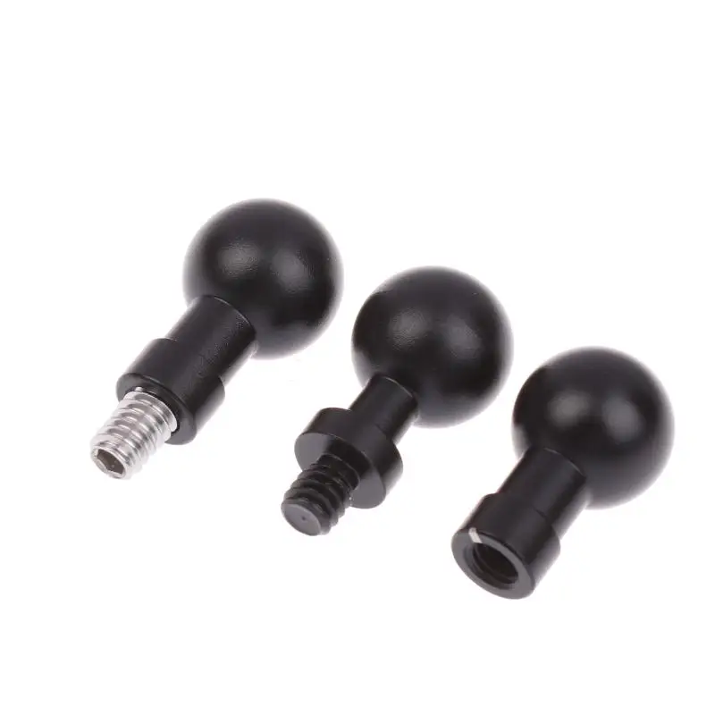 Соединительный адаптер для 13 12 Insta360 Action 5pro, держатель гнезда, крепление с шаровой головкой 17 мм, винт 1/4 дюйма, 1/3 шт.