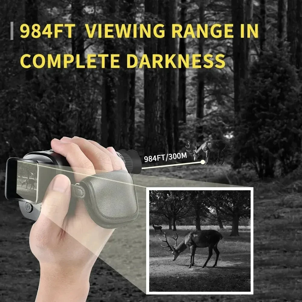 กล้องส่องกลางคืนแบบตาเดียว ควา - Outdoor Hunting Digital Night Vision บทวิจารณ์และราคา