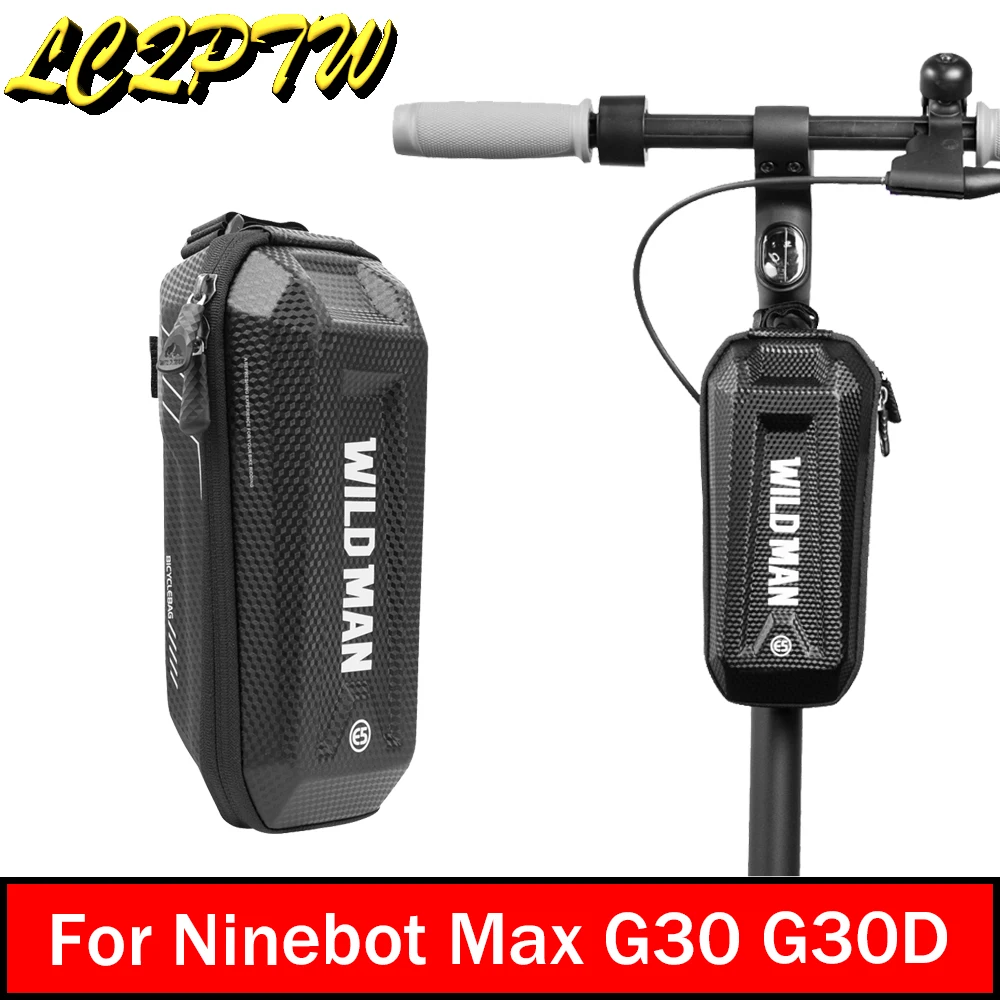 Front Bag Waterproof EVA Hard Shell Electric Scooter For Ninebot Max G30 G30D G2 for Xiaomi M365 Pro Mi3 Front Storage Bags