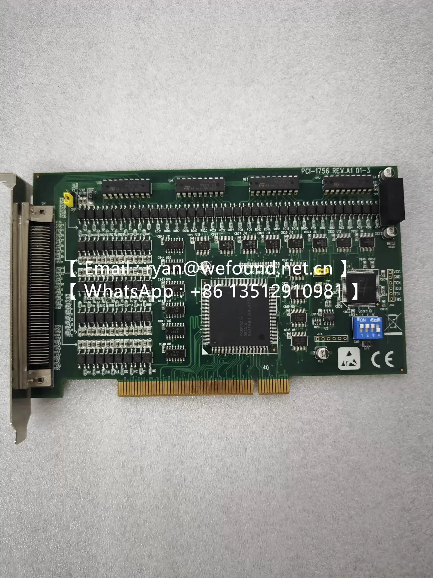 PCI-1756 64-ch Isolated Digital I/O PCI Card