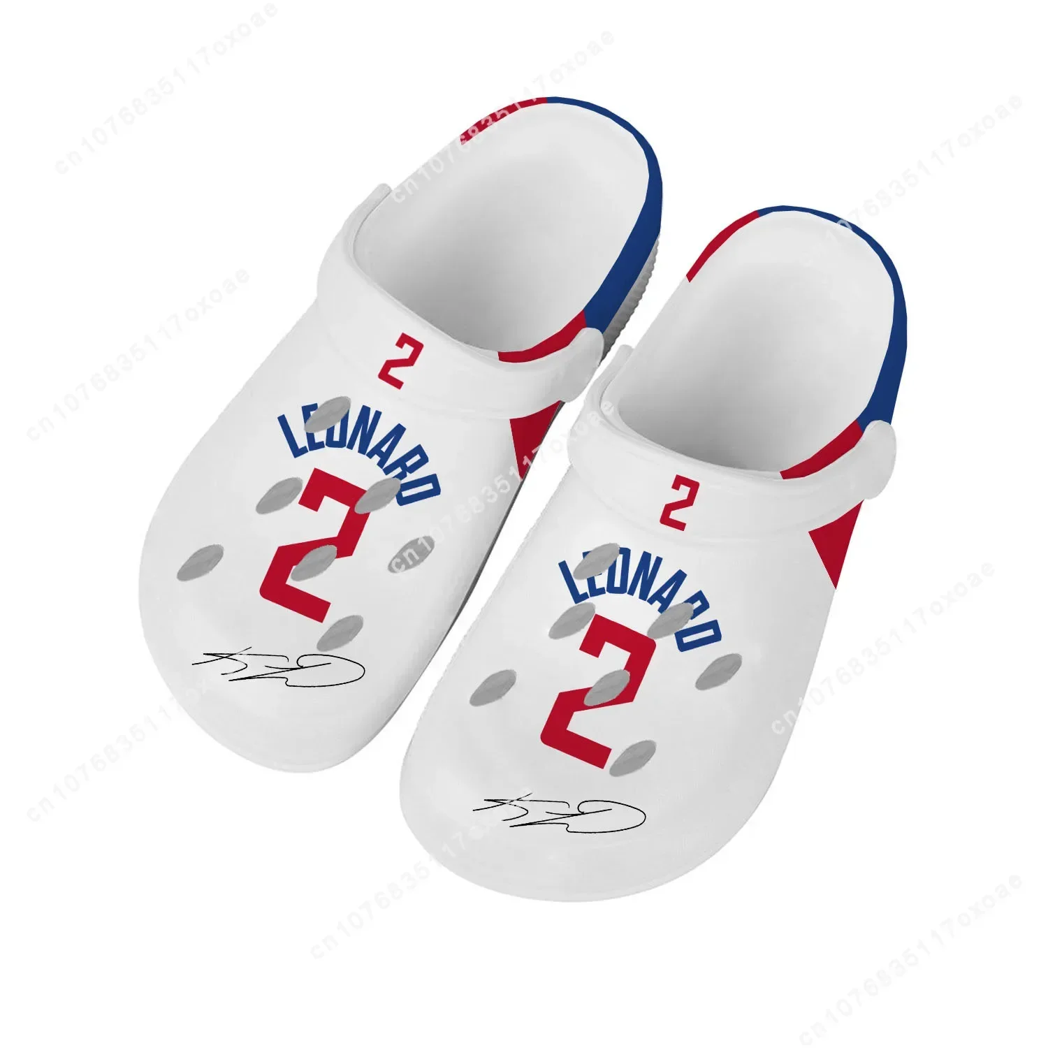 

Los Angeles basketball Home Clog Mens Women Youth Boy Girl Sandals Kawhi Leonard NO 2 Shoes Custom Shoe Beach Hole Slippers