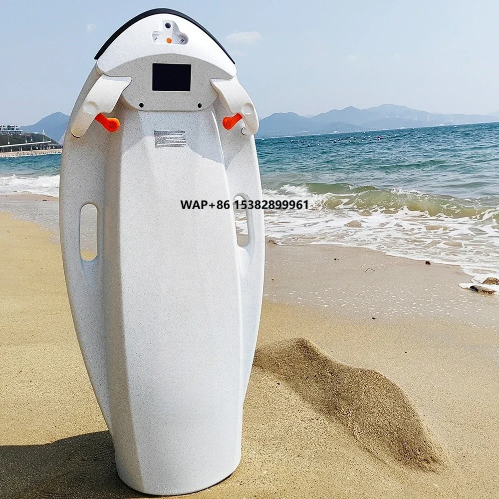 Custom Motorized Aquatic Swimming Kickboard Under Water Scooter Portable Diving Rush Wave Electric Surfboard