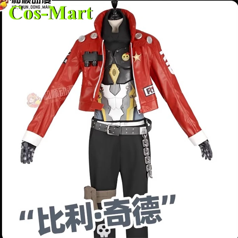 

Cos-Mart Game Zenless Zone Zero Billy Cosplay Costume Anime Expo Men’s Wear Hallowmas Role Play Clothing New
