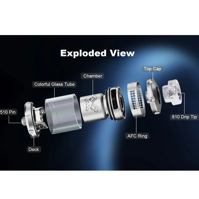 เฮลเวปกระต่ายตาย3 RTA 3.5/5.5มล. ตัวทำไอน้ำบุหรี่ไฟฟ้าขดลวดคู่แบบ810รุ่น2024ดั้งเดิม