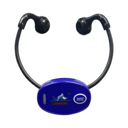 2022 Open Ear Hearing Aid Swim Teach FM Radio Receive Headphone Bone Conduction Transducer Headset Headphone Wireless