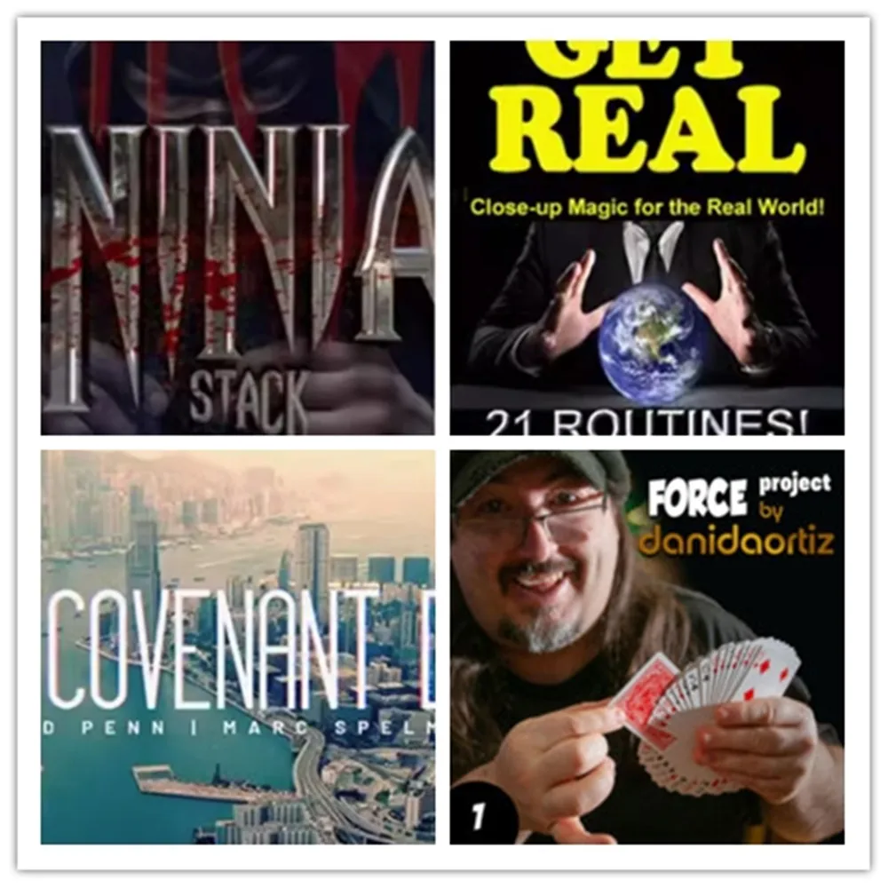 Ninja Stack by Matthew,Get Real by Todd Lamanske,The Covenant Deck by David,The Four Forces by Dani DaOrtiz - Magic Download