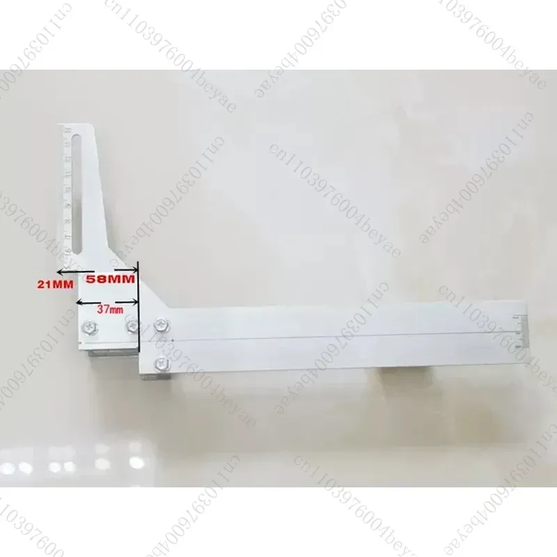 Elevator guide ruler rail ruler pallet measuring tool aircraft ruler old aircraft wings