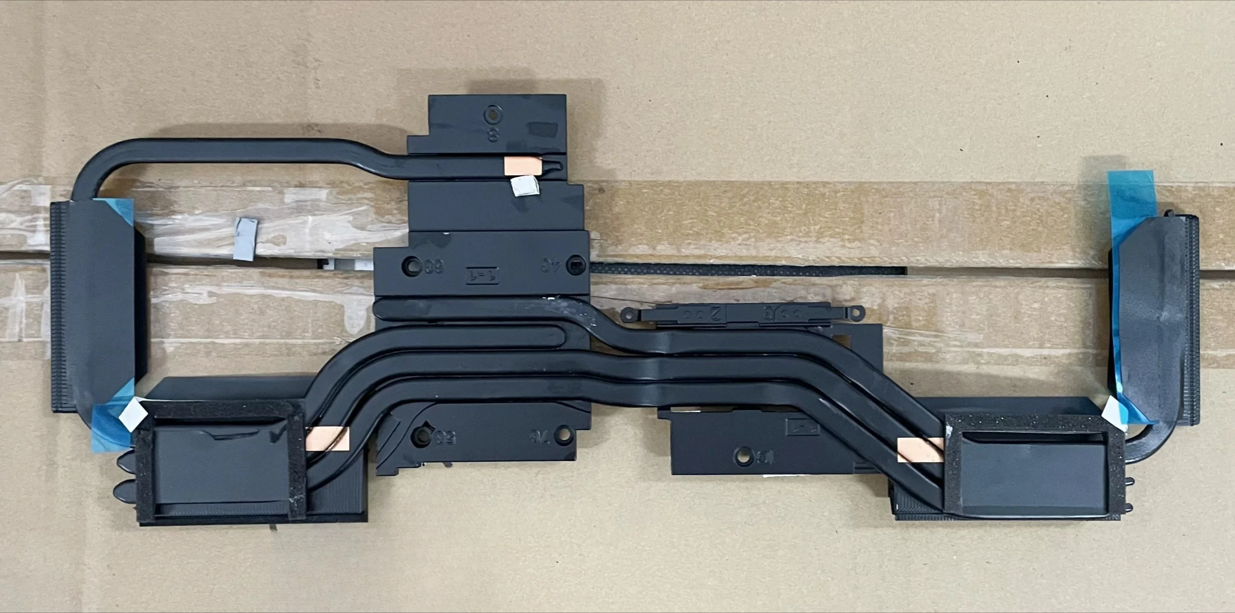 B=For  Heatsink Cooling Module Copper Tube PN:GM7PG5M-KG  MECHREVO Dragon 16K 17KS Laptop