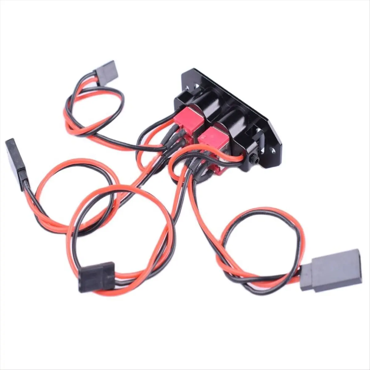 ■★New Arrival Fashion  RC Dual Heavy Duty Switch for Gas Planes Comes with Battery Charge Outlet Made of CNC Aluminum in Anodize
