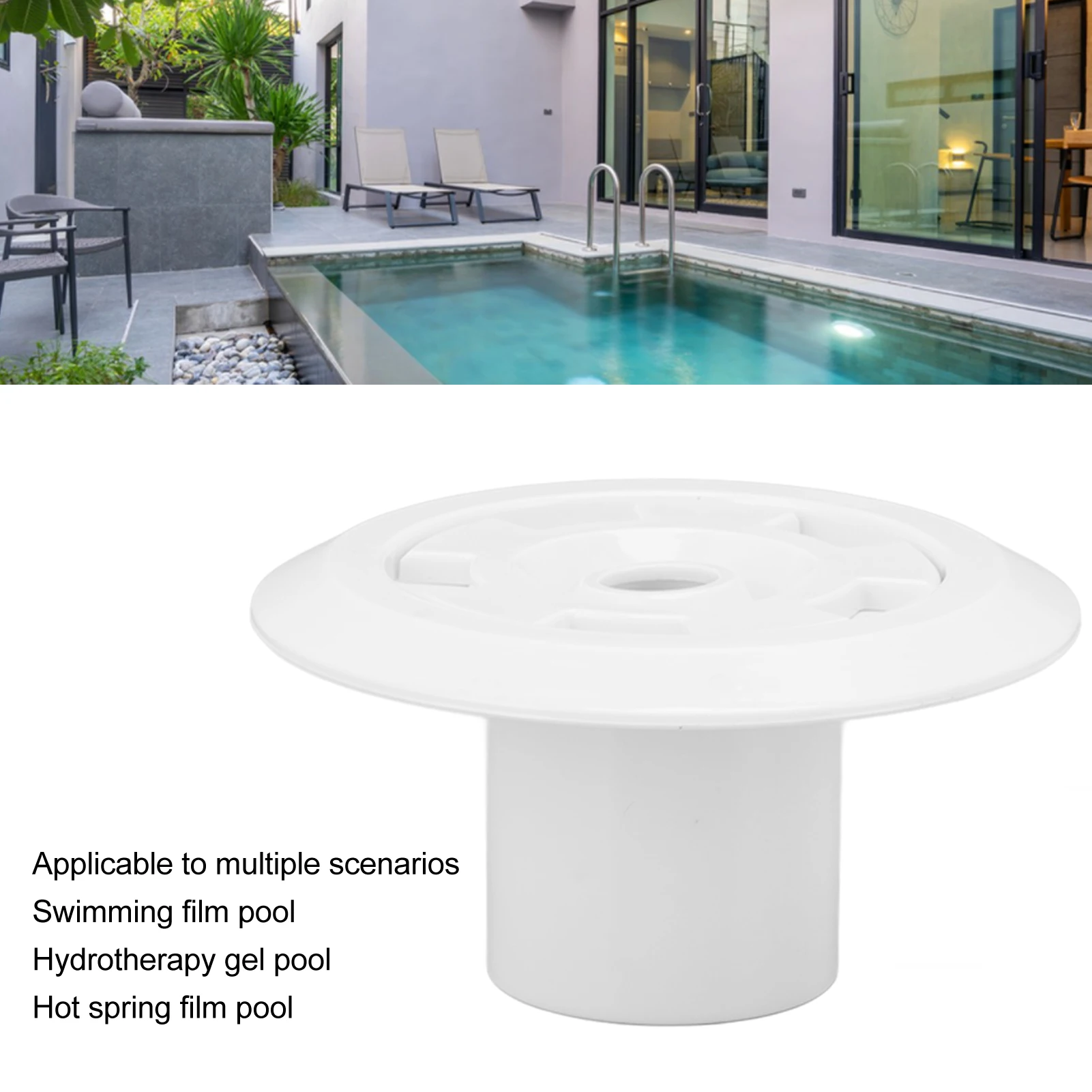 Pool Jet Nozzle 360 Degree Rotatable Swimming Pool SPA Jet Massage Outlet Nozzle Pool Wall Return Fitting G1 1/2 Thread - Image 4