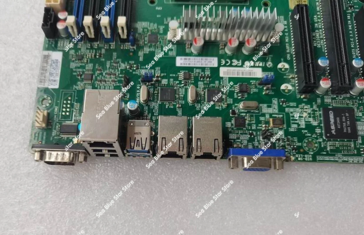 Industrial Control Main Board X11SSL-F Server Main Board Support Intel E3-1200V5 1151 Pin CPU Used Disassembly Main Board