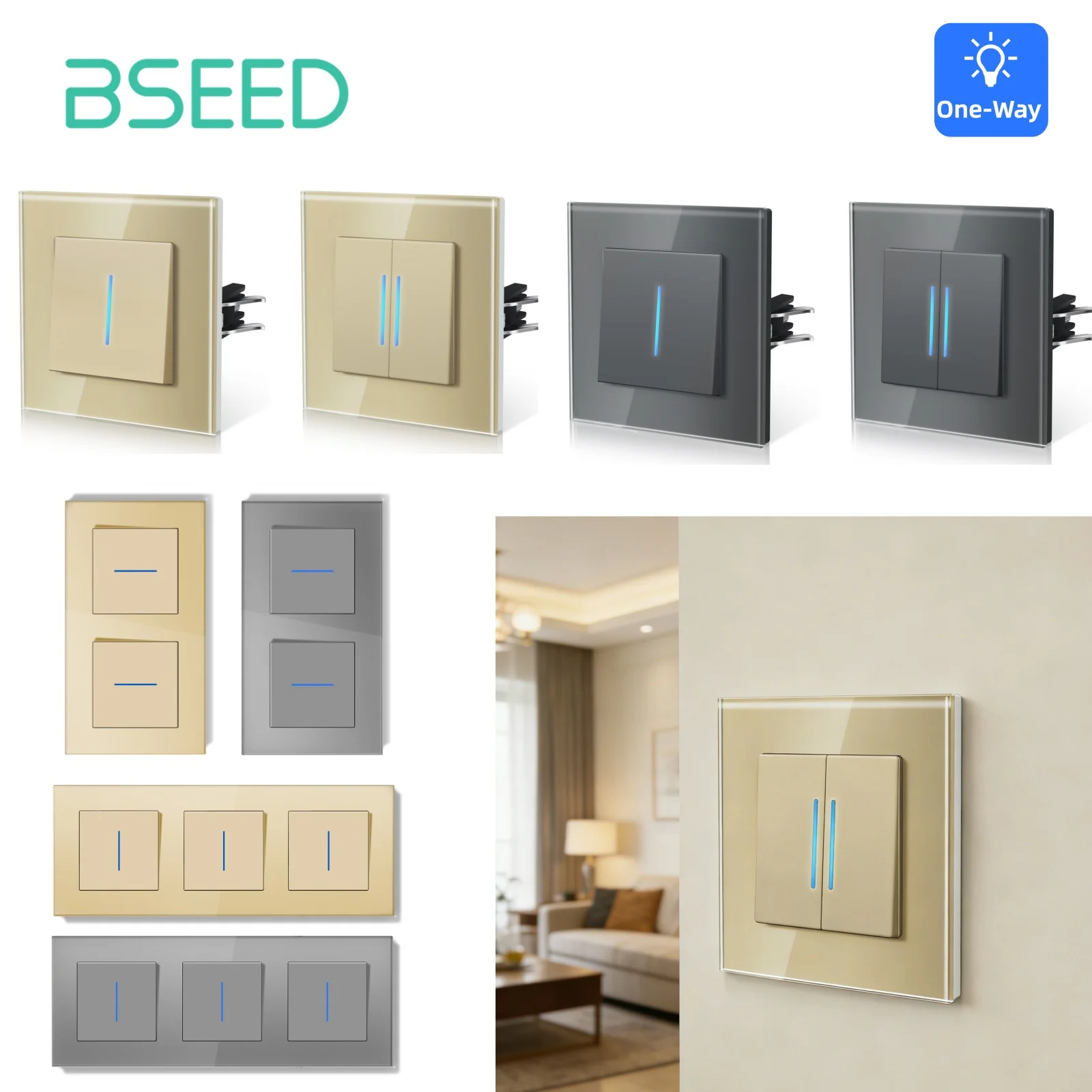 interruptor-de-luz-com-botao-de-pressao-bseed-1-via-com-led-interruptor-de-parede-com-moldura-de-vidro-dourada-e-preta-com-lampada-indicadora-serie-e-padrao-ue