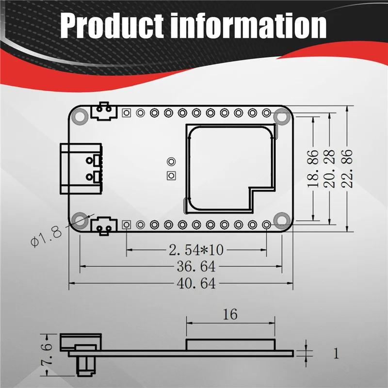 

New--IOT Lora Node HTCC-AB01 For Arduino IOT Lora Node V2 Version ASR6501 Cubecell - AB01,AB01 902-928Mhz