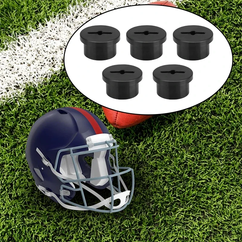 

5/10 шт., винты клапана мочевого пузыря для футбольного шлема, футбольное снаряжение, ударопрочные заглушки с резьбой, фиксатор мочевого пузыря, аксессуары для шлема