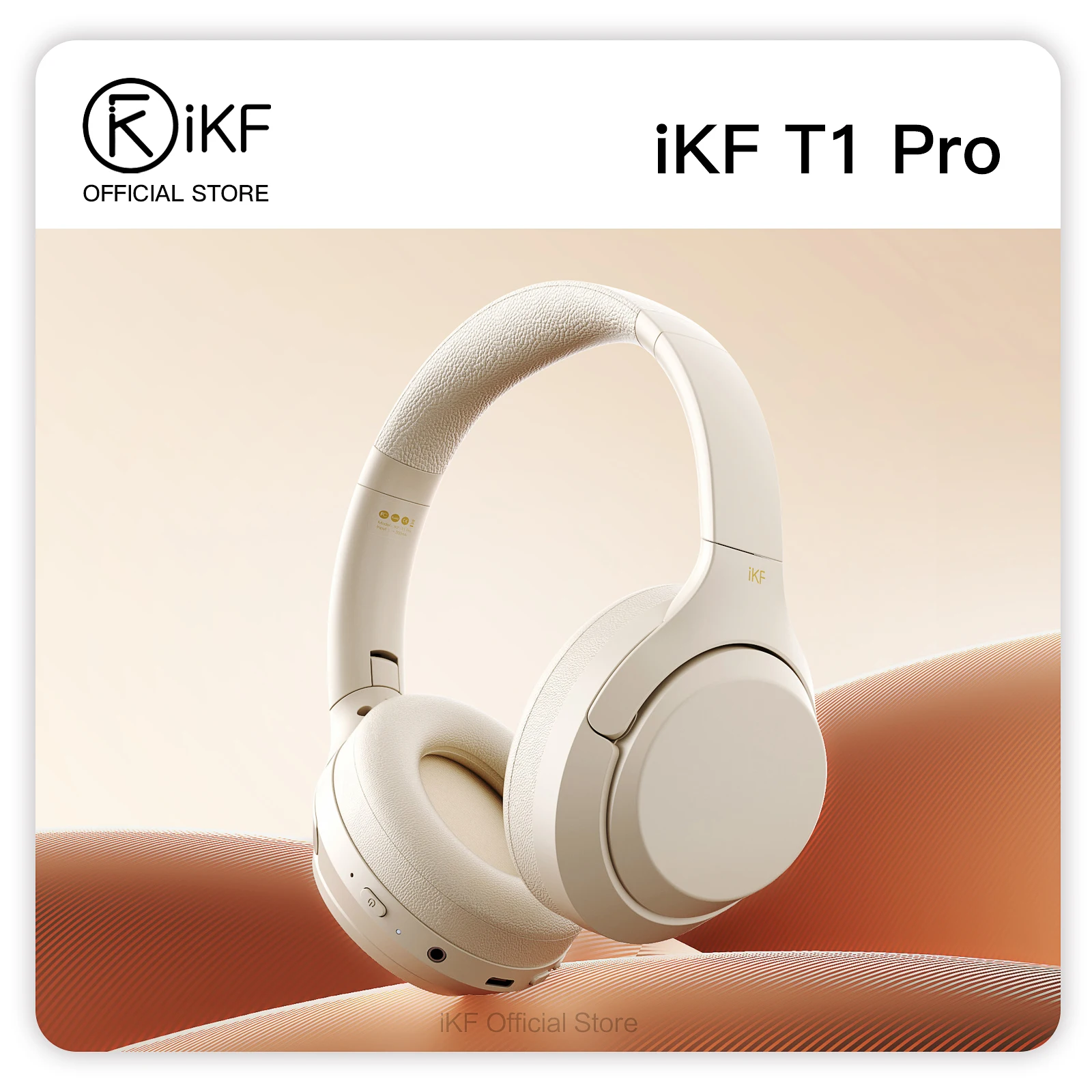 

Беспроводные Bluetooth-наушники iKF T1 Pro, проводная гарнитура с разъемом 3,5 мм, встроенный микрофон, 100 часов работы, совместимость с iOS/Android