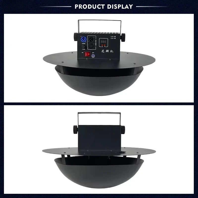 Remote control hanging floating color paper confetti launcher blower shot blasting machine