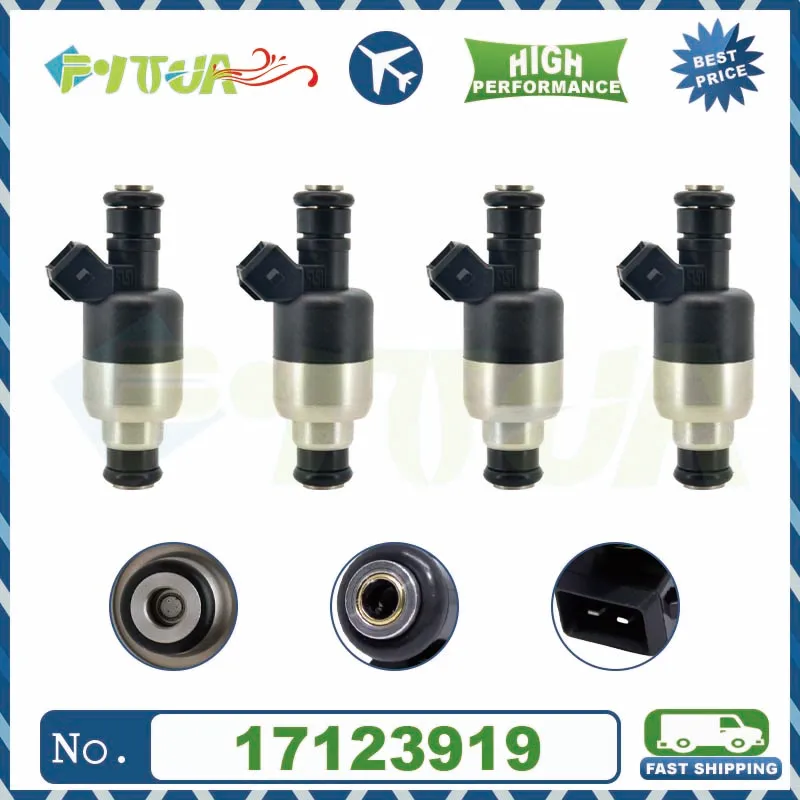 

4pcs Fuel injector 17123919 For Chevrolet Corsa 1.6 GLS 1.0 1996-1998 High Quality INJ670 ICD00118 17124717